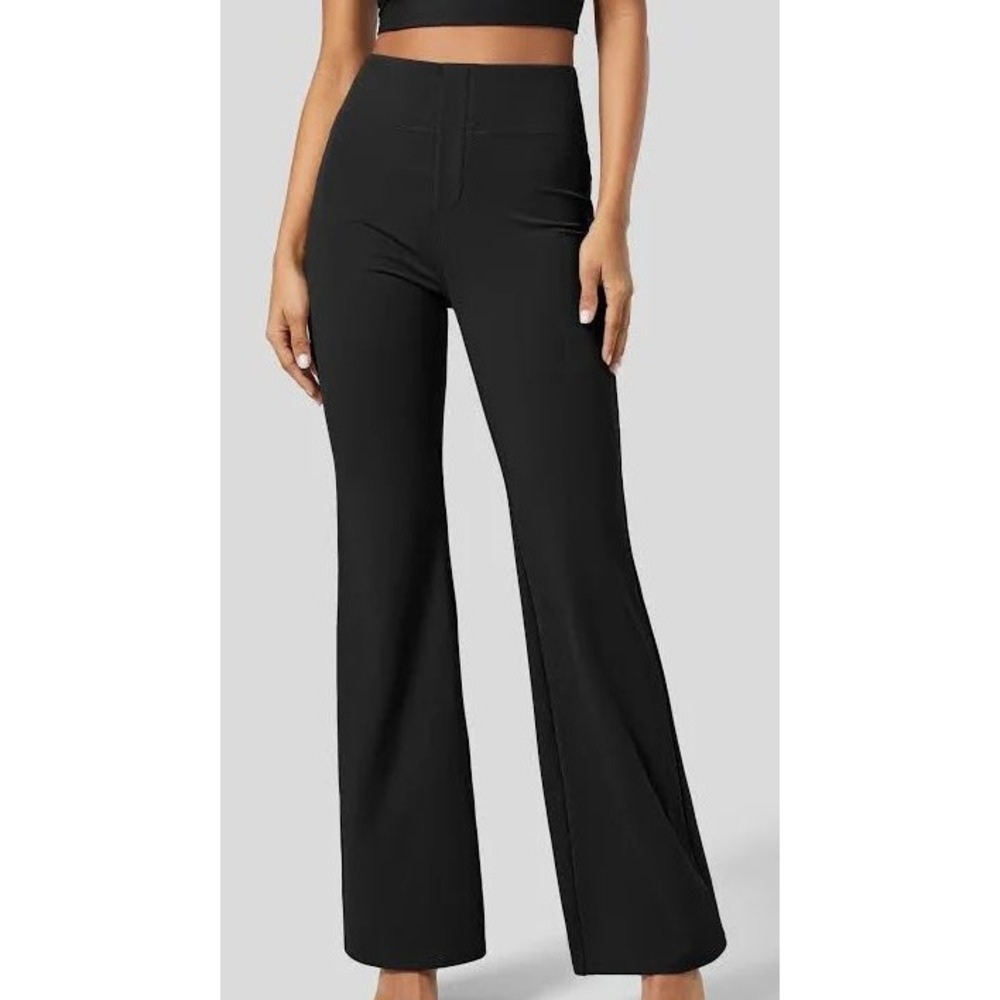 HALARA Black Boot Cut Pants